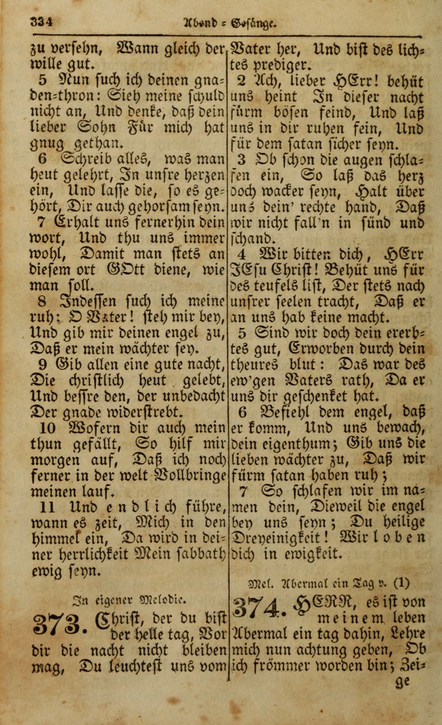 Die Kleine Geistliche Harfe der Kinder Zions: oder auserlesene Geistreiche Gesänge, allen wahren heilsbergierigen Säuglingen der Weisheit, insonderheit aber allen Christlichen Gemeinden (4. Aufl.) page 376