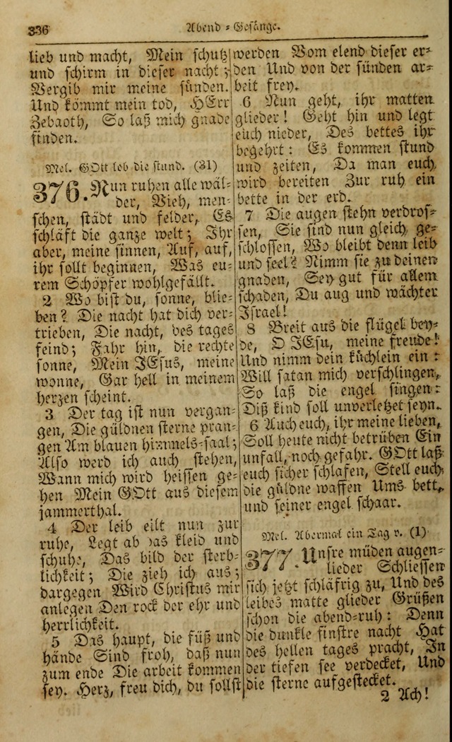 Die Kleine Geistliche Harfe der Kinder Zions: oder auserlesene Geistreiche Gesänge, allen wahren heilsbergierigen Säuglingen der Weisheit, insonderheit aber allen Christlichen Gemeinden (4. Aufl.) page 378