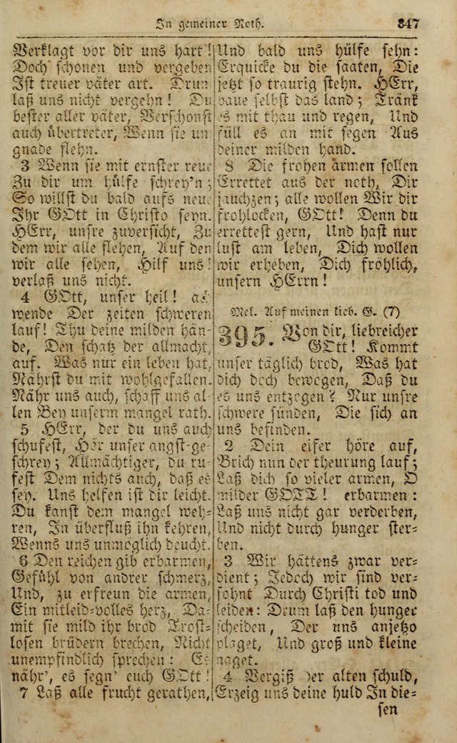 Die Kleine Geistliche Harfe der Kinder Zions: oder auserlesene Geistreiche Gesänge, allen wahren heilsbergierigen Säuglingen der Weisheit, insonderheit aber allen Christlichen Gemeinden (4. Aufl.) page 389