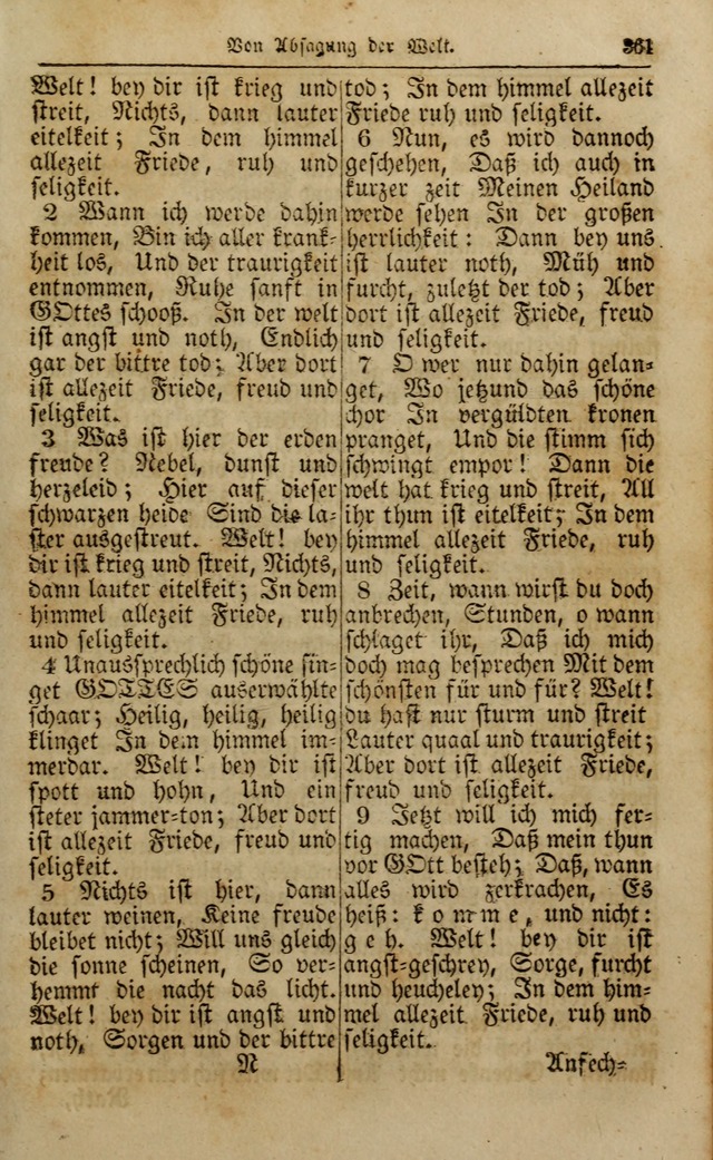 Die Kleine Geistliche Harfe der Kinder Zions: oder auserlesene Geistreiche Gesänge, allen wahren heilsbergierigen Säuglingen der Weisheit, insonderheit aber allen Christlichen Gemeinden (4. Aufl.) page 403