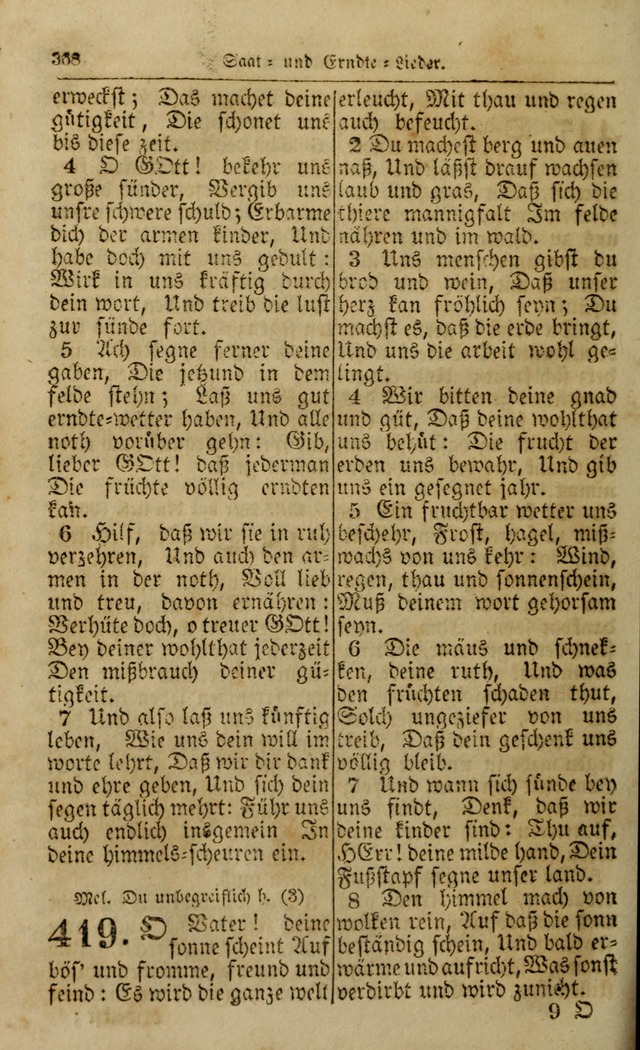 Die Kleine Geistliche Harfe der Kinder Zions: oder auserlesene Geistreiche Gesänge, allen wahren heilsbergierigen Säuglingen der Weisheit, insonderheit aber allen Christlichen Gemeinden (4. Aufl.) page 410