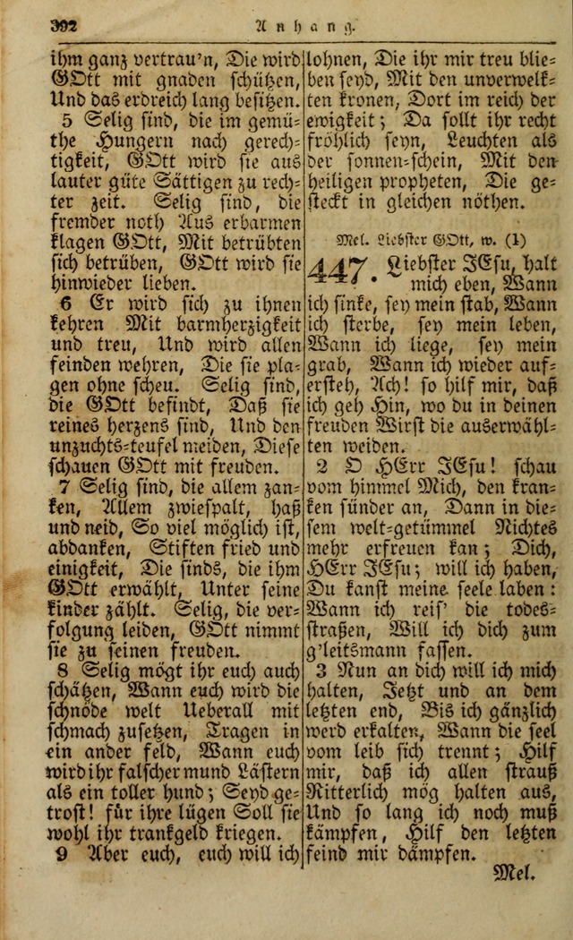 Die Kleine Geistliche Harfe der Kinder Zions: oder auserlesene Geistreiche Gesänge, allen wahren heilsbergierigen Säuglingen der Weisheit, insonderheit aber allen Christlichen Gemeinden (4. Aufl.) page 434