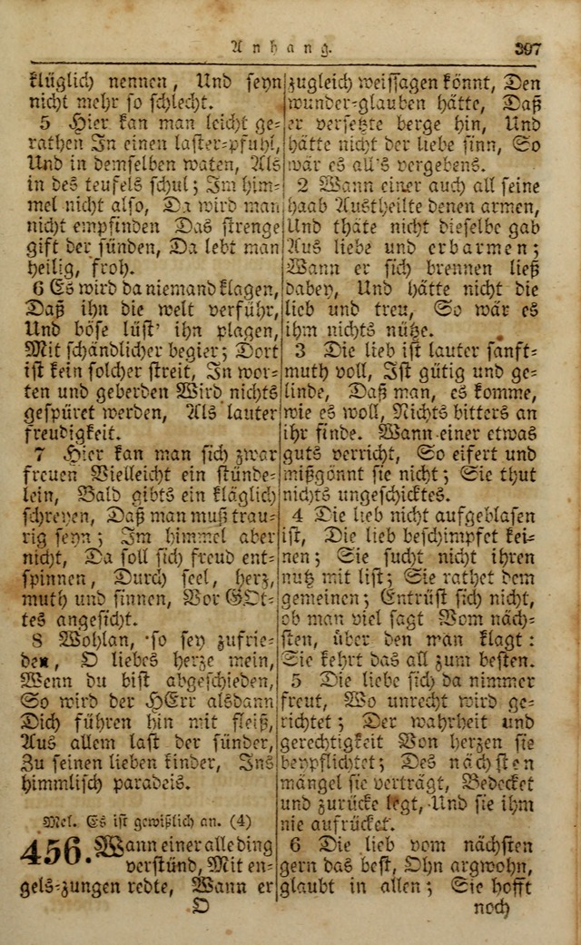 Die Kleine Geistliche Harfe der Kinder Zions: oder auserlesene Geistreiche Gesänge, allen wahren heilsbergierigen Säuglingen der Weisheit, insonderheit aber allen Christlichen Gemeinden (4. Aufl.) page 439