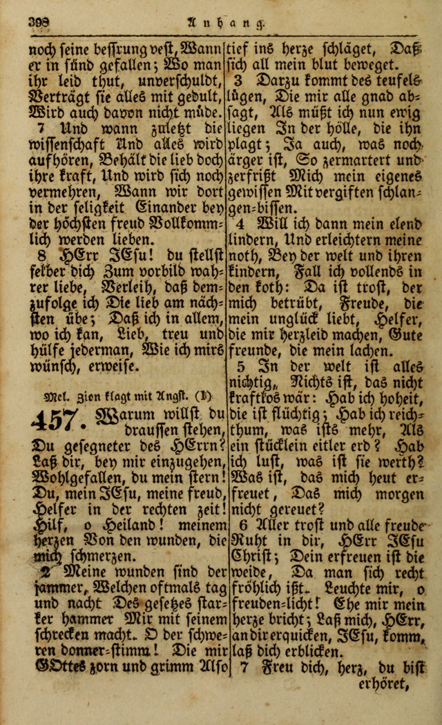 Die Kleine Geistliche Harfe der Kinder Zions: oder auserlesene Geistreiche Gesänge, allen wahren heilsbergierigen Säuglingen der Weisheit, insonderheit aber allen Christlichen Gemeinden (4. Aufl.) page 440