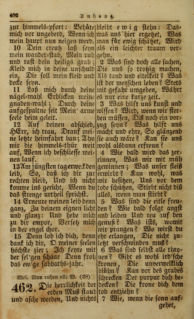 Die Kleine Geistliche Harfe der Kinder Zions: oder auserlesene Geistreiche Gesänge, allen wahren heilsbergierigen Säuglingen der Weisheit, insonderheit aber allen Christlichen Gemeinden (4. Aufl.) page 444