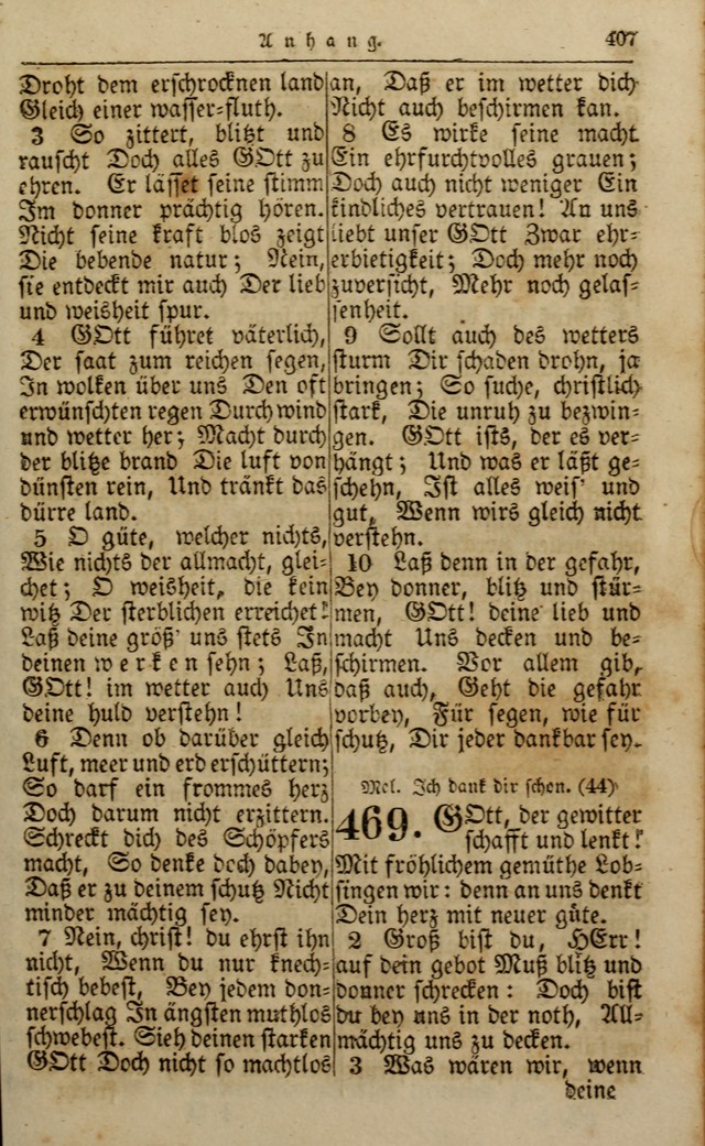 Die Kleine Geistliche Harfe der Kinder Zions: oder auserlesene Geistreiche Gesänge, allen wahren heilsbergierigen Säuglingen der Weisheit, insonderheit aber allen Christlichen Gemeinden (4. Aufl.) page 449