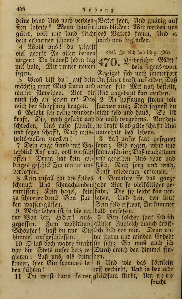 Die Kleine Geistliche Harfe der Kinder Zions: oder auserlesene Geistreiche Gesänge, allen wahren heilsbergierigen Säuglingen der Weisheit, insonderheit aber allen Christlichen Gemeinden (4. Aufl.) page 450