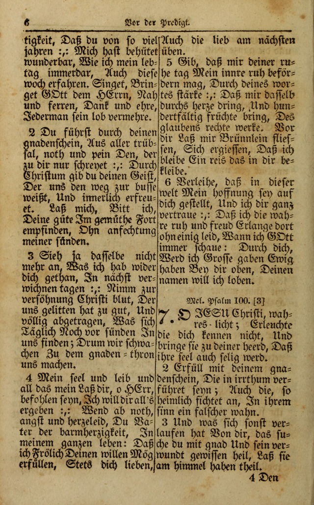 Die Kleine Geistliche Harfe der Kinder Zions: oder auserlesene Geistreiche Gesänge, allen wahren heilsbergierigen Säuglingen der Weisheit, insonderheit aber allen Christlichen Gemeinden (4. Aufl.) page 46