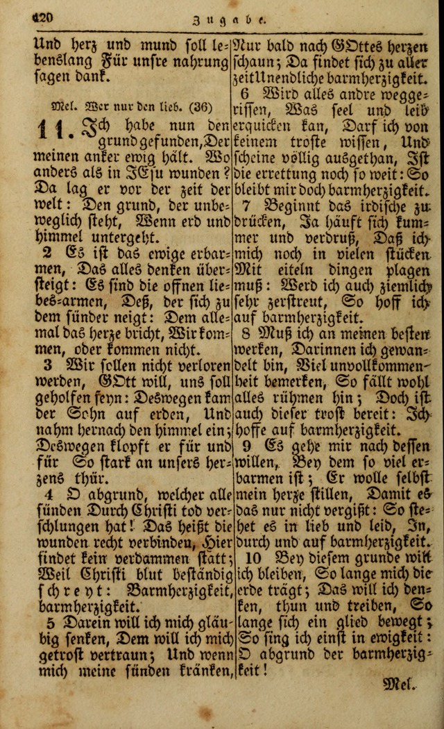 Die Kleine Geistliche Harfe der Kinder Zions: oder auserlesene Geistreiche Gesänge, allen wahren heilsbergierigen Säuglingen der Weisheit, insonderheit aber allen Christlichen Gemeinden (4. Aufl.) page 462