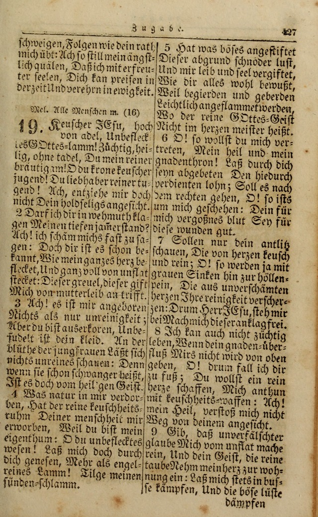 Die Kleine Geistliche Harfe der Kinder Zions: oder auserlesene Geistreiche Gesänge, allen wahren heilsbergierigen Säuglingen der Weisheit, insonderheit aber allen Christlichen Gemeinden (4. Aufl.) page 469