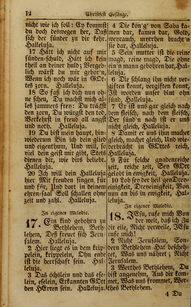 Die Kleine Geistliche Harfe der Kinder Zions: oder auserlesene Geistreiche Gesänge, allen wahren heilsbergierigen Säuglingen der Weisheit, insonderheit aber allen Christlichen Gemeinden (4. Aufl.) page 52