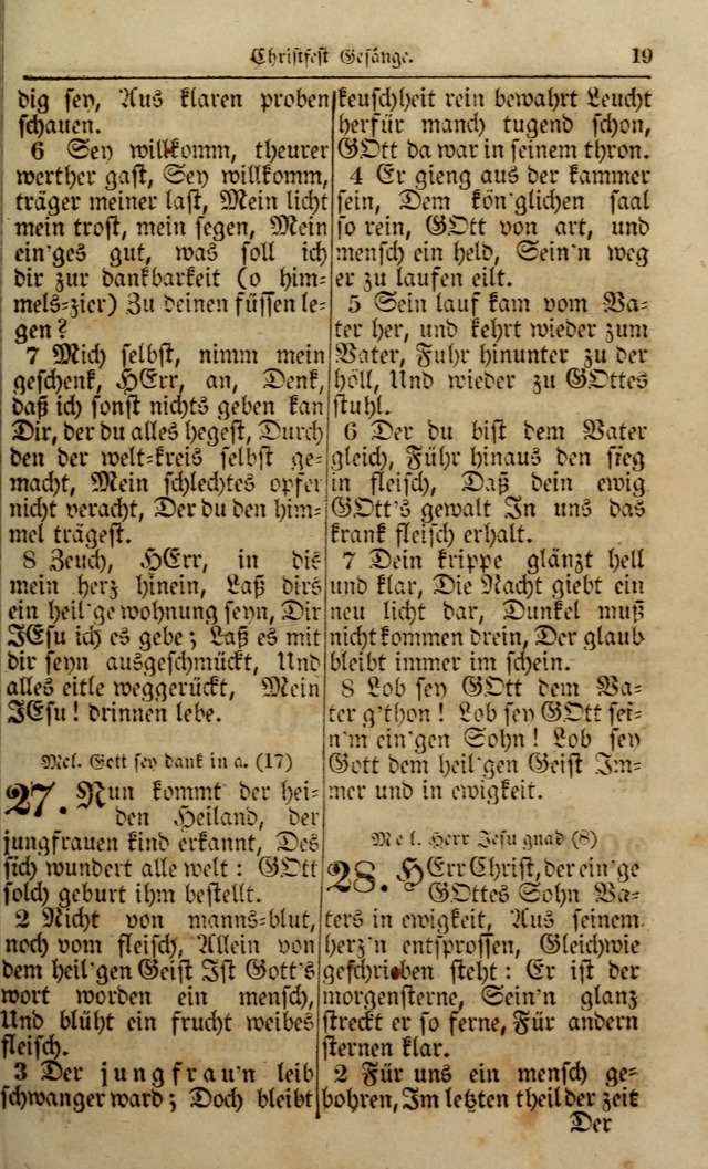 Die Kleine Geistliche Harfe der Kinder Zions: oder auserlesene Geistreiche Gesänge, allen wahren heilsbergierigen Säuglingen der Weisheit, insonderheit aber allen Christlichen Gemeinden (4. Aufl.) page 59