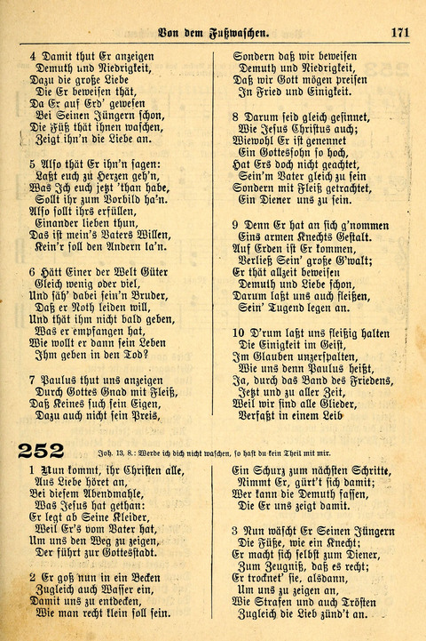 Deutsches Lieder- und Melodienbuch: mit einem Anhang englisher Lieder page 171