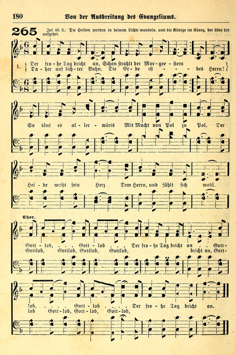 Deutsches Lieder- und Melodienbuch: mit einem Anhang englisher Lieder page 180