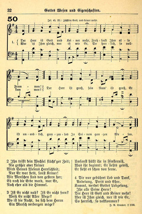 Deutsches Lieder- und Melodienbuch: mit einem Anhang englisher Lieder page 32