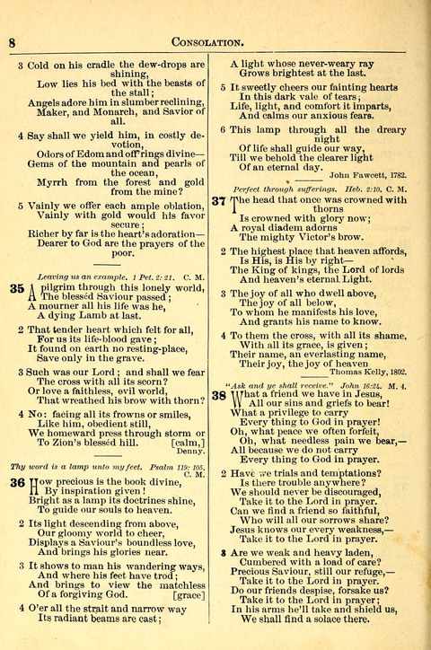 Deutsches Lieder- und Melodienbuch: mit einem Anhang englisher Lieder page 324