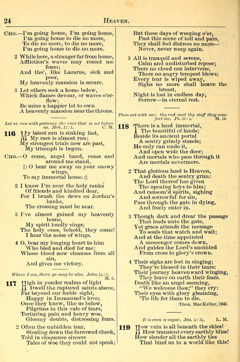 Deutsches Lieder- und Melodienbuch: mit einem Anhang englisher Lieder page 340