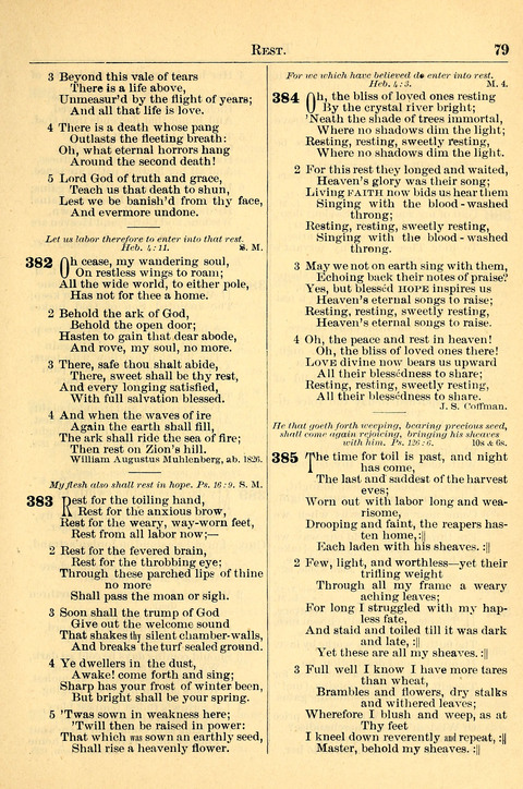 Deutsches Lieder- und Melodienbuch: mit einem Anhang englisher Lieder page 395