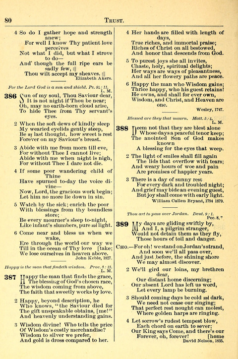 Deutsches Lieder- und Melodienbuch: mit einem Anhang englisher Lieder page 396