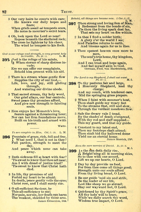 Deutsches Lieder- und Melodienbuch: mit einem Anhang englisher Lieder page 398