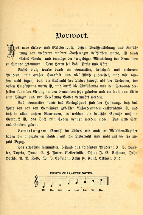 Deutsches Lieder- und Melodienbuch: mit einem Anhang englisher Lieder page x