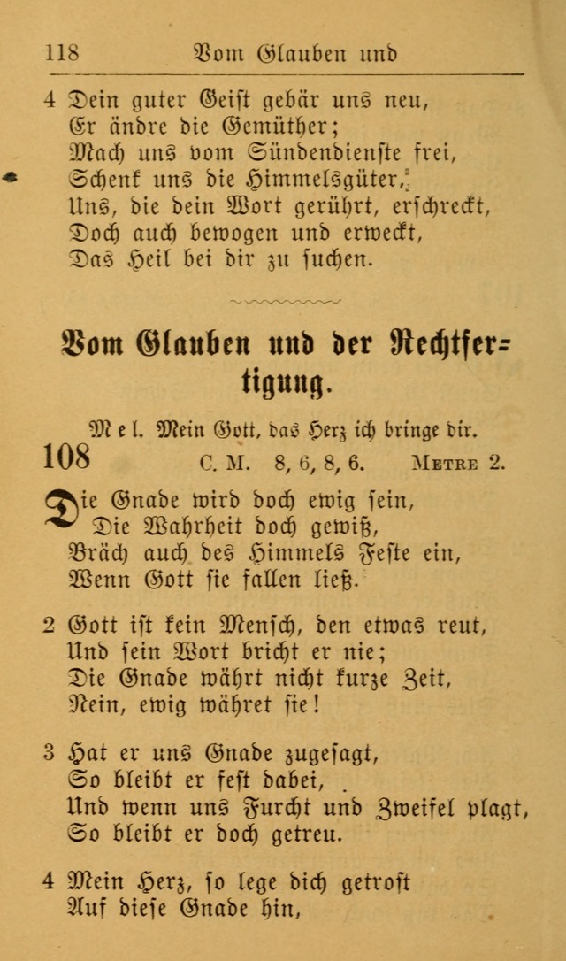 Die allgemeine Lieder-Sammlung zum privat und öffentlichen Gottes-Dienst: mit fleiß zusammengetragen (2nd Aufl.) page 118