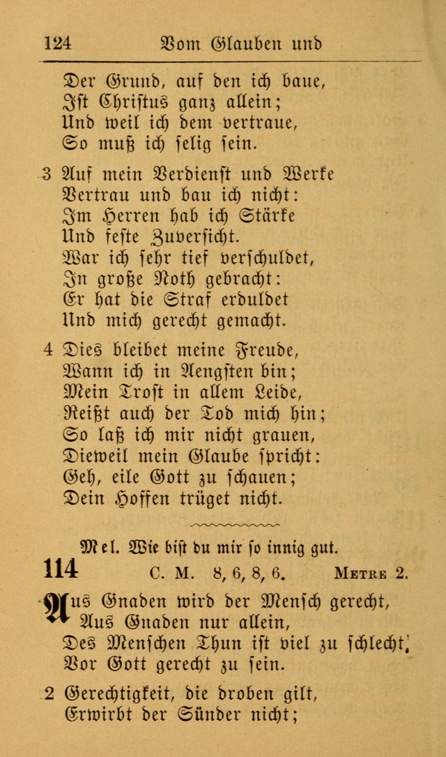 Die allgemeine Lieder-Sammlung zum privat und öffentlichen Gottes-Dienst: mit fleiß zusammengetragen (2nd Aufl.) page 124