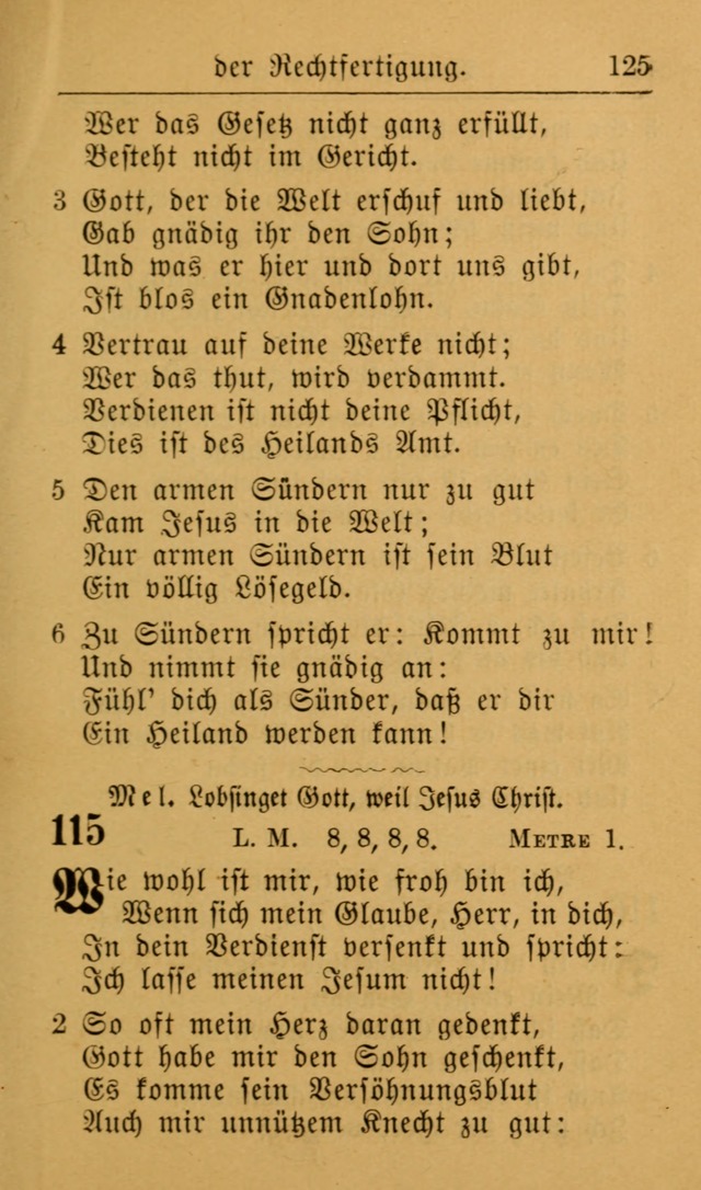 Die allgemeine Lieder-Sammlung zum privat und öffentlichen Gottes-Dienst: mit fleiß zusammengetragen (2nd Aufl.) page 125