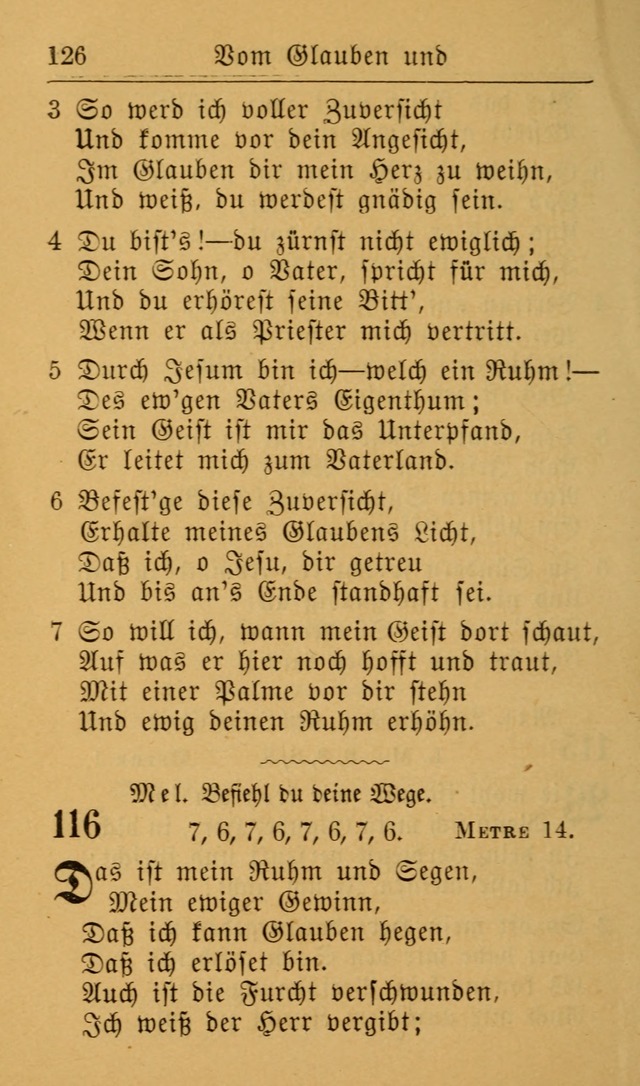 Die allgemeine Lieder-Sammlung zum privat und öffentlichen Gottes-Dienst: mit fleiß zusammengetragen (2nd Aufl.) page 126