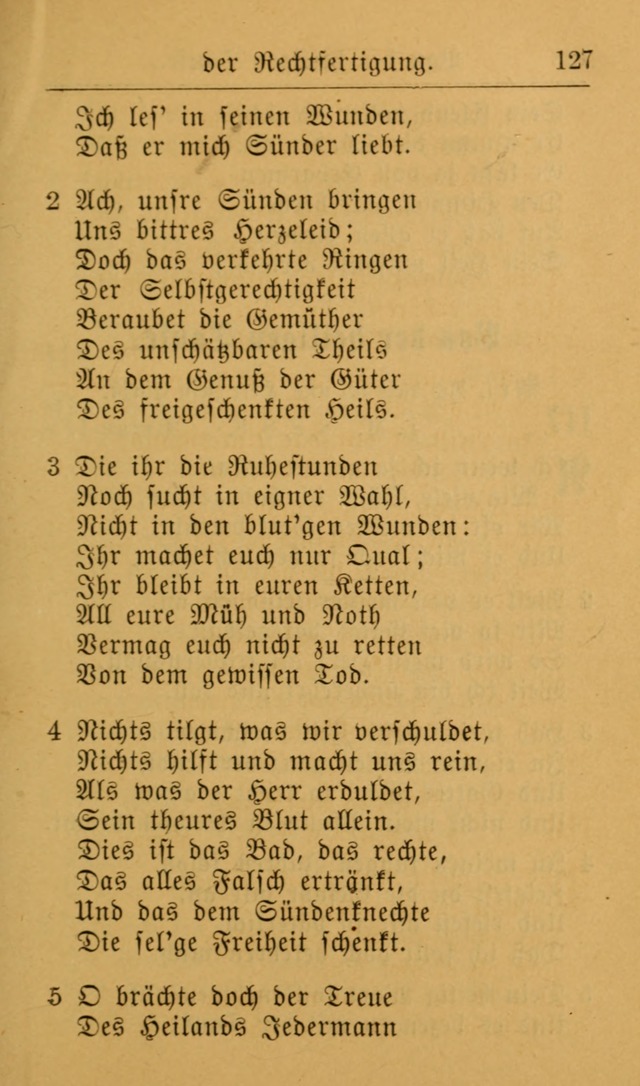 Die allgemeine Lieder-Sammlung zum privat und öffentlichen Gottes-Dienst: mit fleiß zusammengetragen (2nd Aufl.) page 127