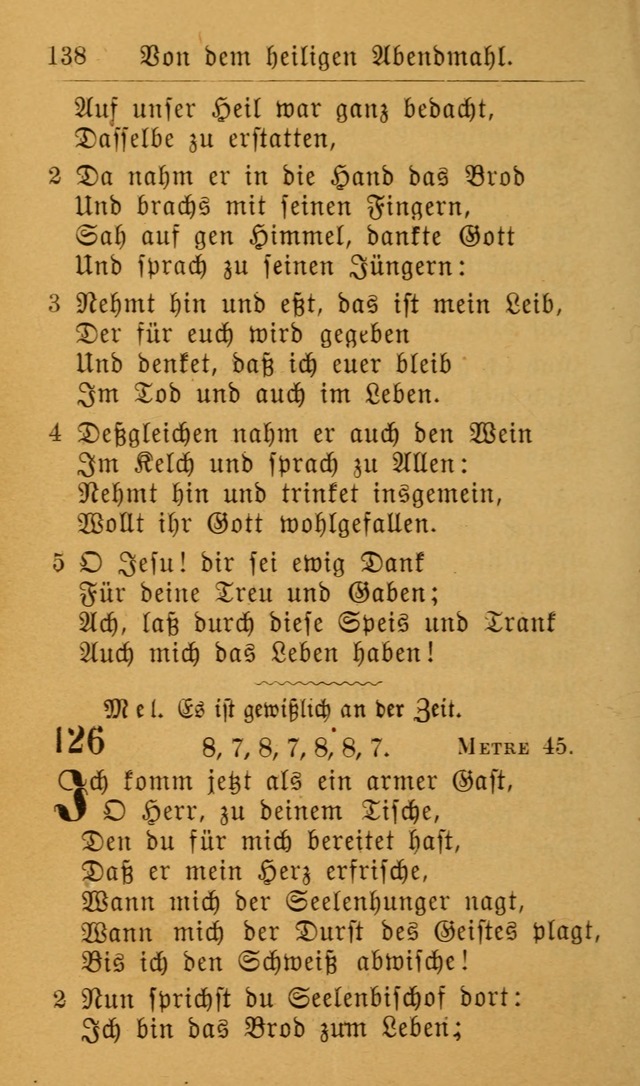 Die allgemeine Lieder-Sammlung zum privat und öffentlichen Gottes-Dienst: mit fleiß zusammengetragen (2nd Aufl.) page 138