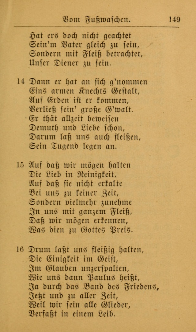 Die allgemeine Lieder-Sammlung zum privat und öffentlichen Gottes-Dienst: mit fleiß zusammengetragen (2nd Aufl.) page 149