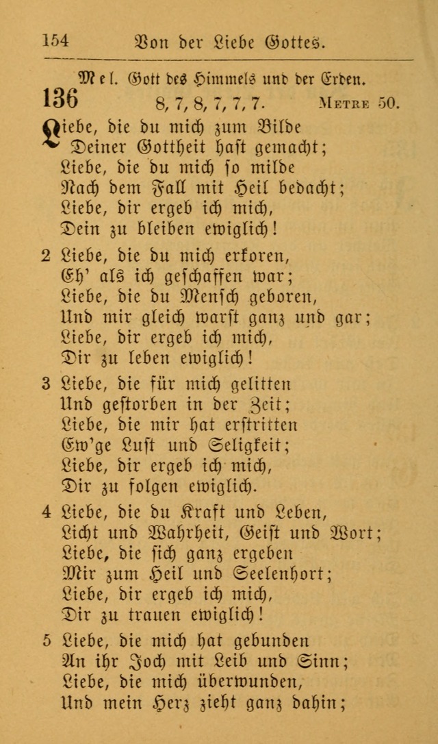 Die allgemeine Lieder-Sammlung zum privat und öffentlichen Gottes-Dienst: mit fleiß zusammengetragen (2nd Aufl.) page 154