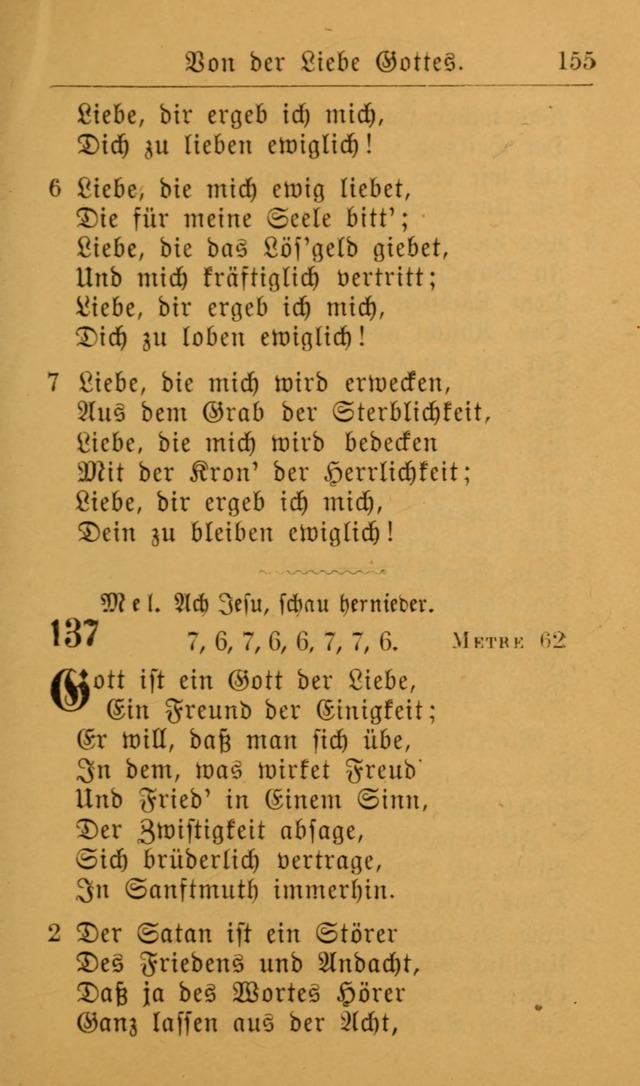 Die allgemeine Lieder-Sammlung zum privat und öffentlichen Gottes-Dienst: mit fleiß zusammengetragen (2nd Aufl.) page 155