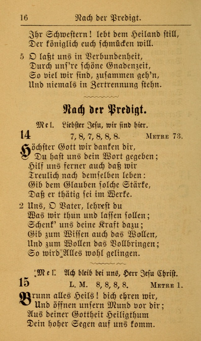 Die allgemeine Lieder-Sammlung zum privat und öffentlichen Gottes-Dienst: mit fleiß zusammengetragen (2nd Aufl.) page 16