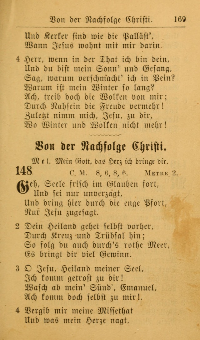 Die allgemeine Lieder-Sammlung zum privat und öffentlichen Gottes-Dienst: mit fleiß zusammengetragen (2nd Aufl.) page 169