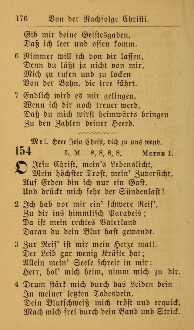 Die allgemeine Lieder-Sammlung zum privat und öffentlichen Gottes-Dienst: mit fleiß zusammengetragen (2nd Aufl.) page 176