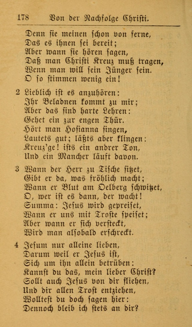 Die allgemeine Lieder-Sammlung zum privat und öffentlichen Gottes-Dienst: mit fleiß zusammengetragen (2nd Aufl.) page 178