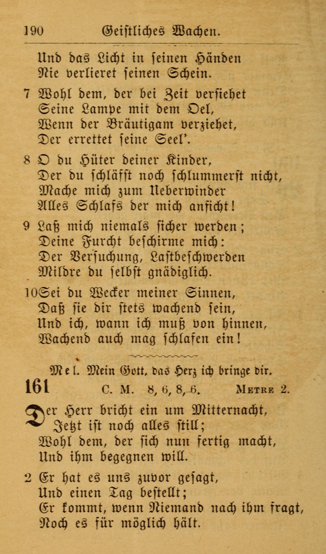 Die allgemeine Lieder-Sammlung zum privat und öffentlichen Gottes-Dienst: mit fleiß zusammengetragen (2nd Aufl.) page 190