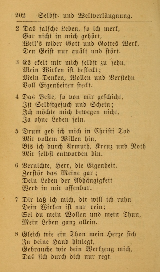 Die allgemeine Lieder-Sammlung zum privat und öffentlichen Gottes-Dienst: mit fleiß zusammengetragen (2nd Aufl.) page 202