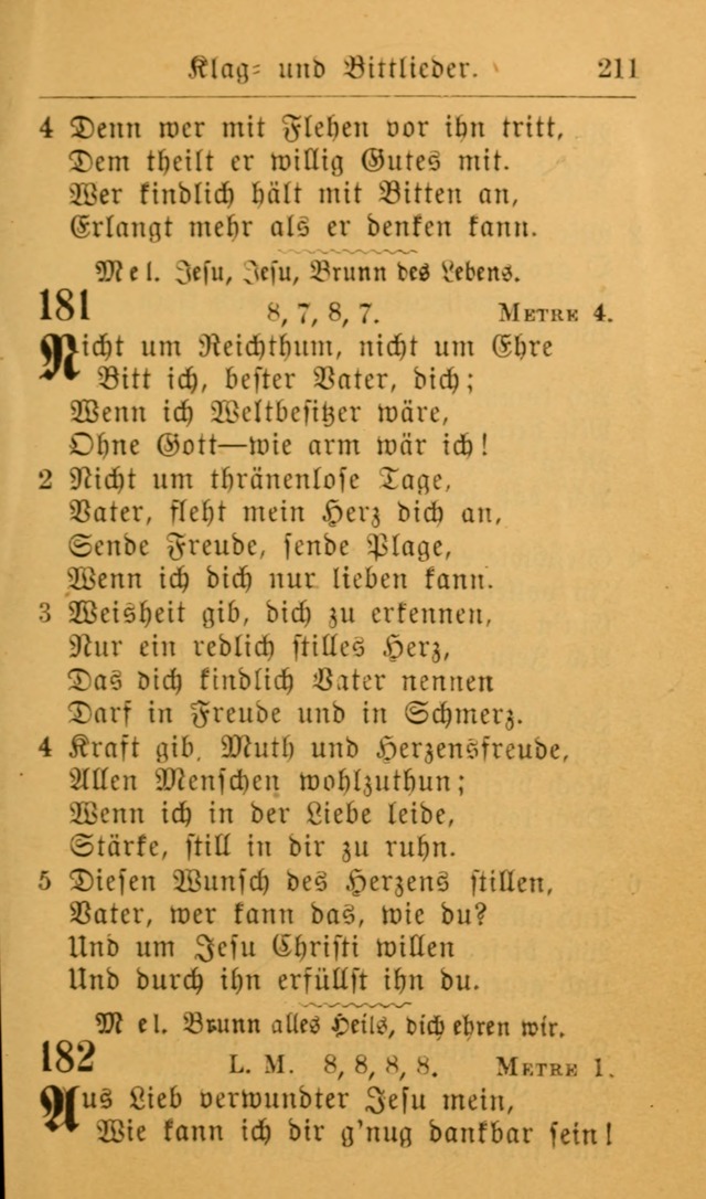 Die allgemeine Lieder-Sammlung zum privat und öffentlichen Gottes-Dienst: mit fleiß zusammengetragen (2nd Aufl.) page 211