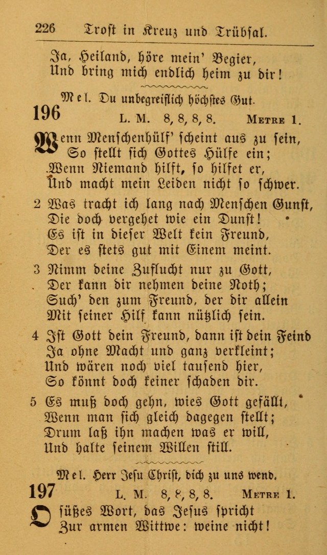 Die allgemeine Lieder-Sammlung zum privat und öffentlichen Gottes-Dienst: mit fleiß zusammengetragen (2nd Aufl.) page 226