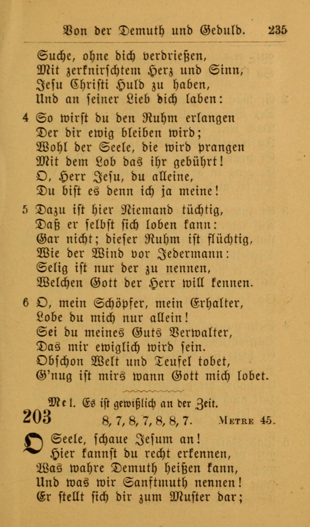 Die allgemeine Lieder-Sammlung zum privat und öffentlichen Gottes-Dienst: mit fleiß zusammengetragen (2nd Aufl.) page 235