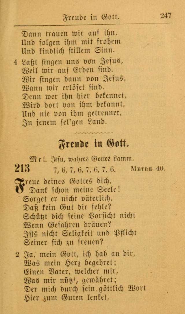 Die allgemeine Lieder-Sammlung zum privat und öffentlichen Gottes-Dienst: mit fleiß zusammengetragen (2nd Aufl.) page 247