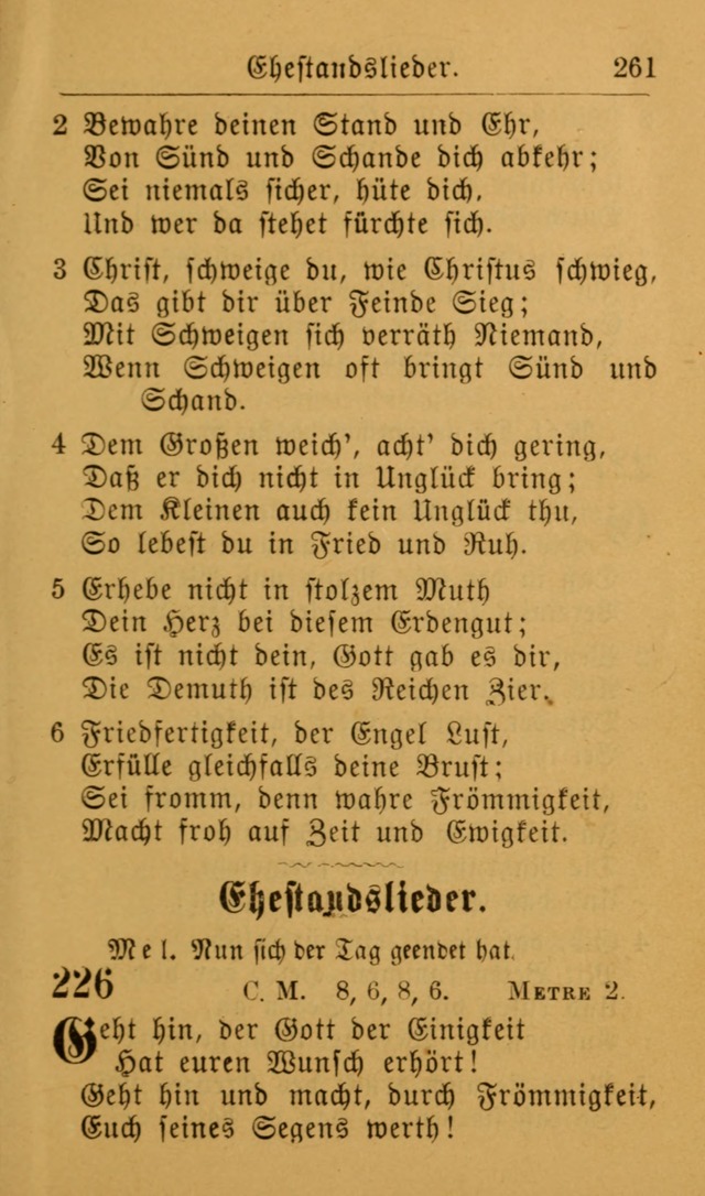 Die allgemeine Lieder-Sammlung zum privat und öffentlichen Gottes-Dienst: mit fleiß zusammengetragen (2nd Aufl.) page 261