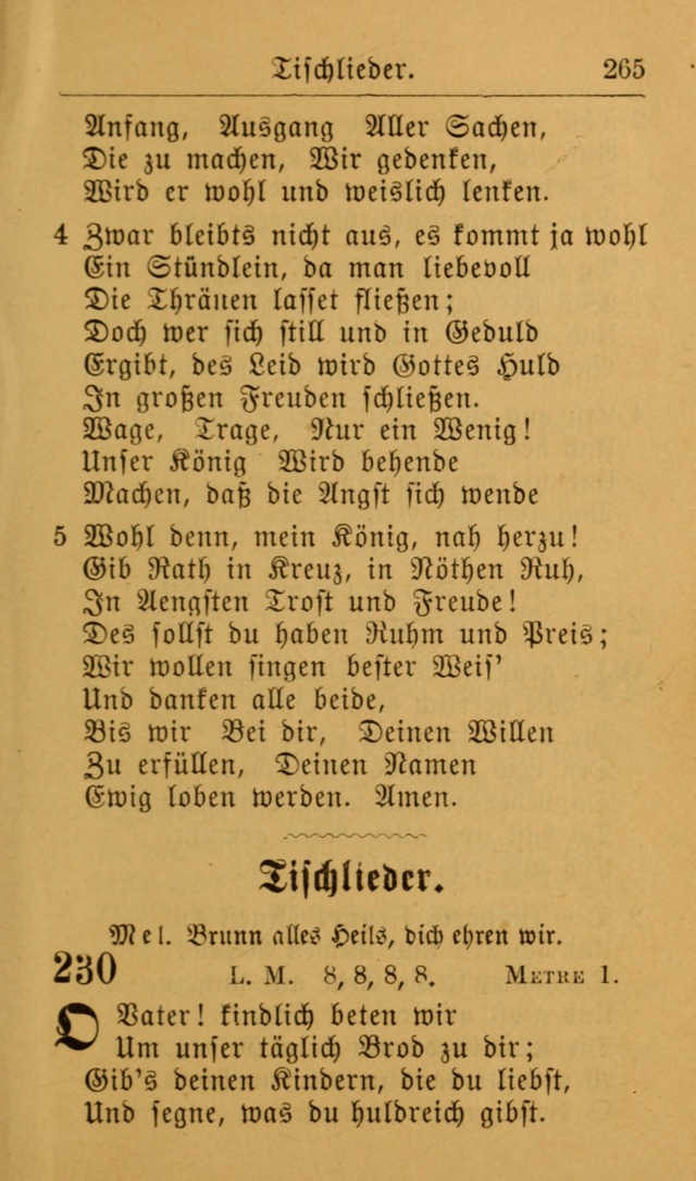 Die allgemeine Lieder-Sammlung zum privat und öffentlichen Gottes-Dienst: mit fleiß zusammengetragen (2nd Aufl.) page 265