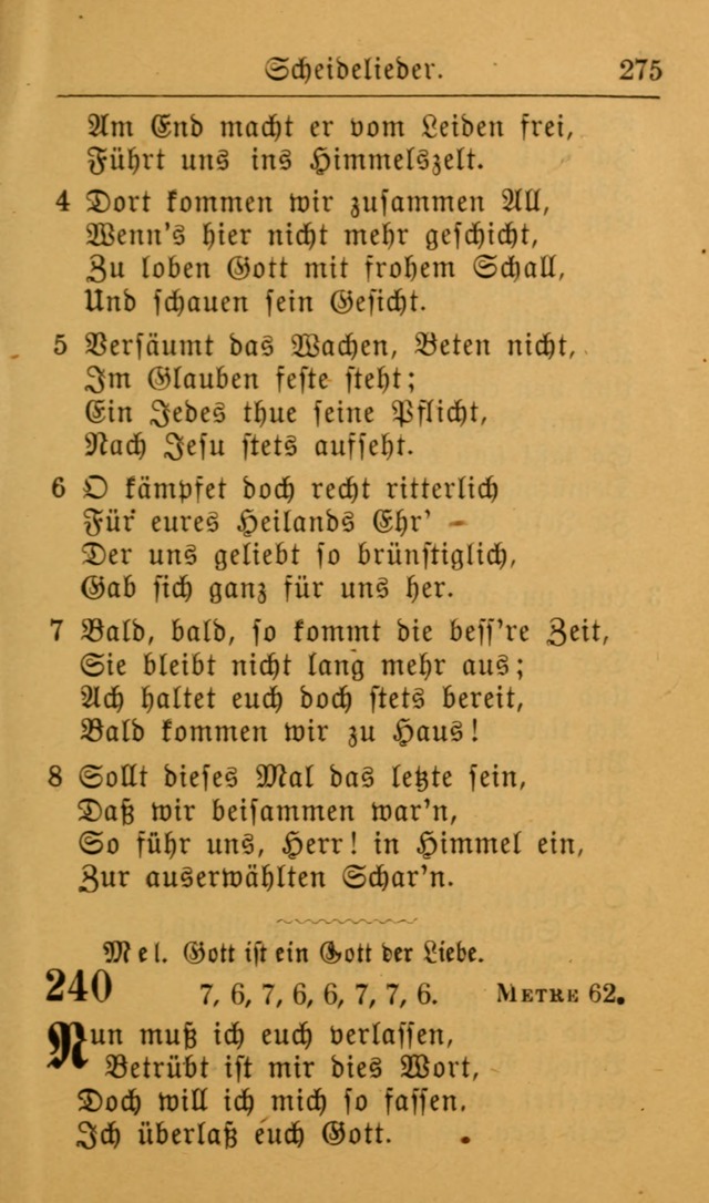 Die allgemeine Lieder-Sammlung zum privat und öffentlichen Gottes-Dienst: mit fleiß zusammengetragen (2nd Aufl.) page 275