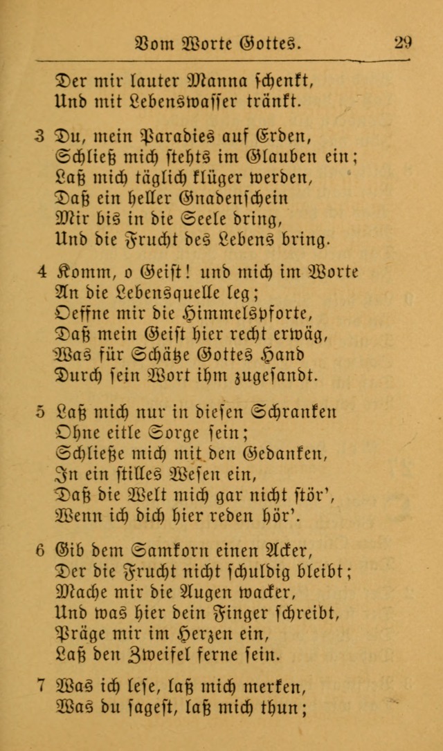 Die allgemeine Lieder-Sammlung zum privat und öffentlichen Gottes-Dienst: mit fleiß zusammengetragen (2nd Aufl.) page 29