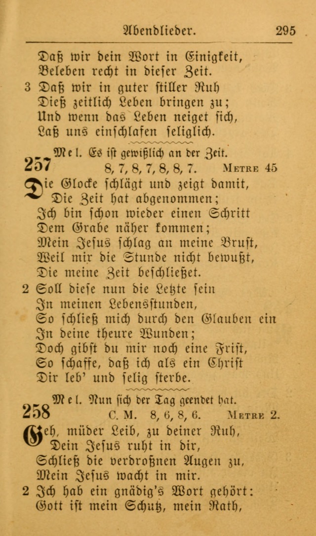 Die allgemeine Lieder-Sammlung zum privat und öffentlichen Gottes-Dienst: mit fleiß zusammengetragen (2nd Aufl.) page 295