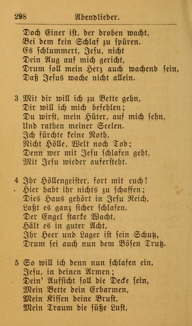 Die allgemeine Lieder-Sammlung zum privat und öffentlichen Gottes-Dienst: mit fleiß zusammengetragen (2nd Aufl.) page 298